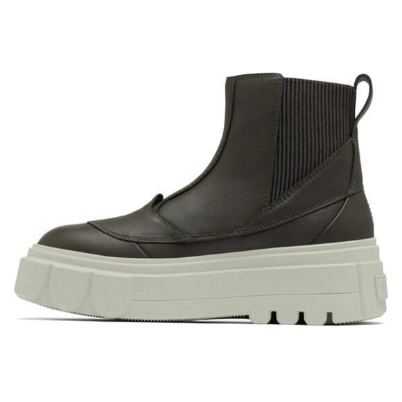 SOREL CARIBOU X Waterproof Platform Chelsea Boot Size 10 Leather Cushioned New - Picture 11 of 14